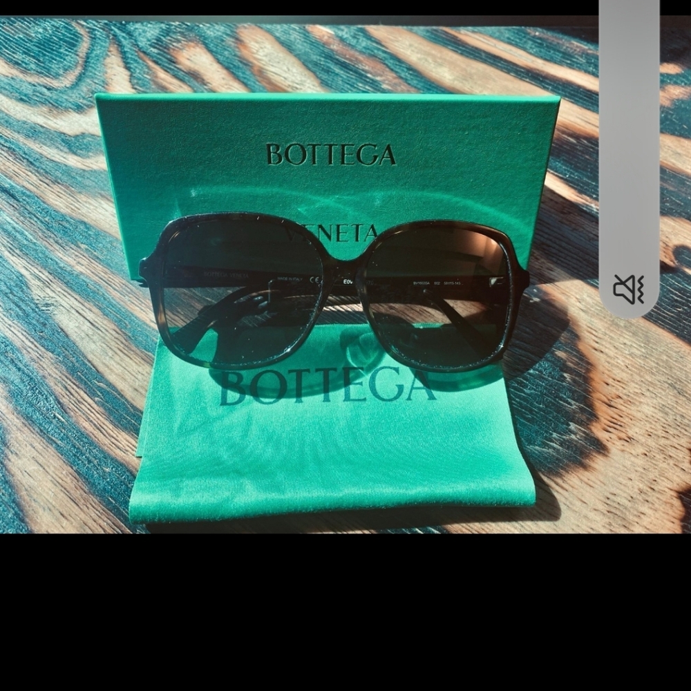 Bottega Veneta Black Sunglasses